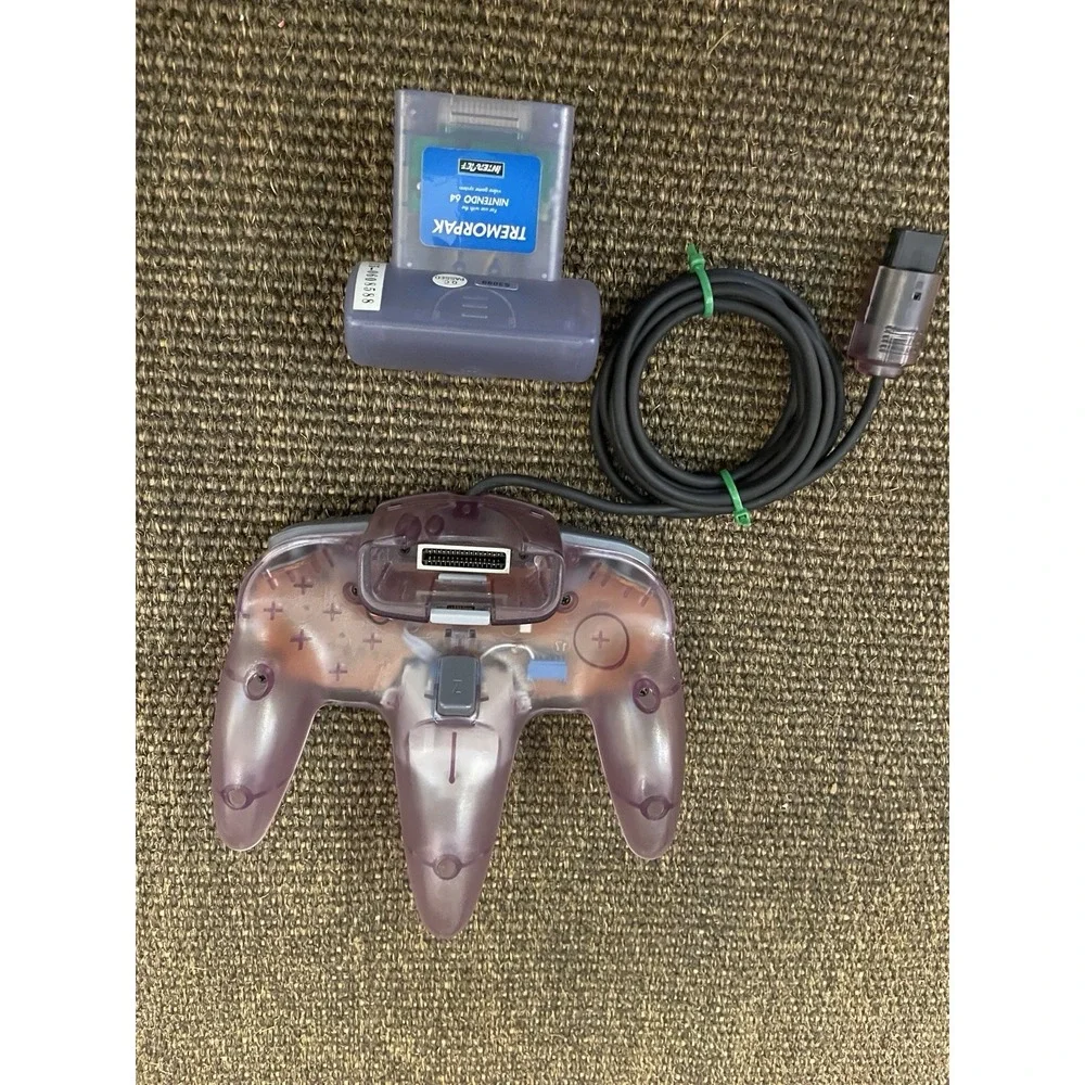 Old Skool Classic Wired Controller Joystick for Nintendo N64 - Atomic Purple